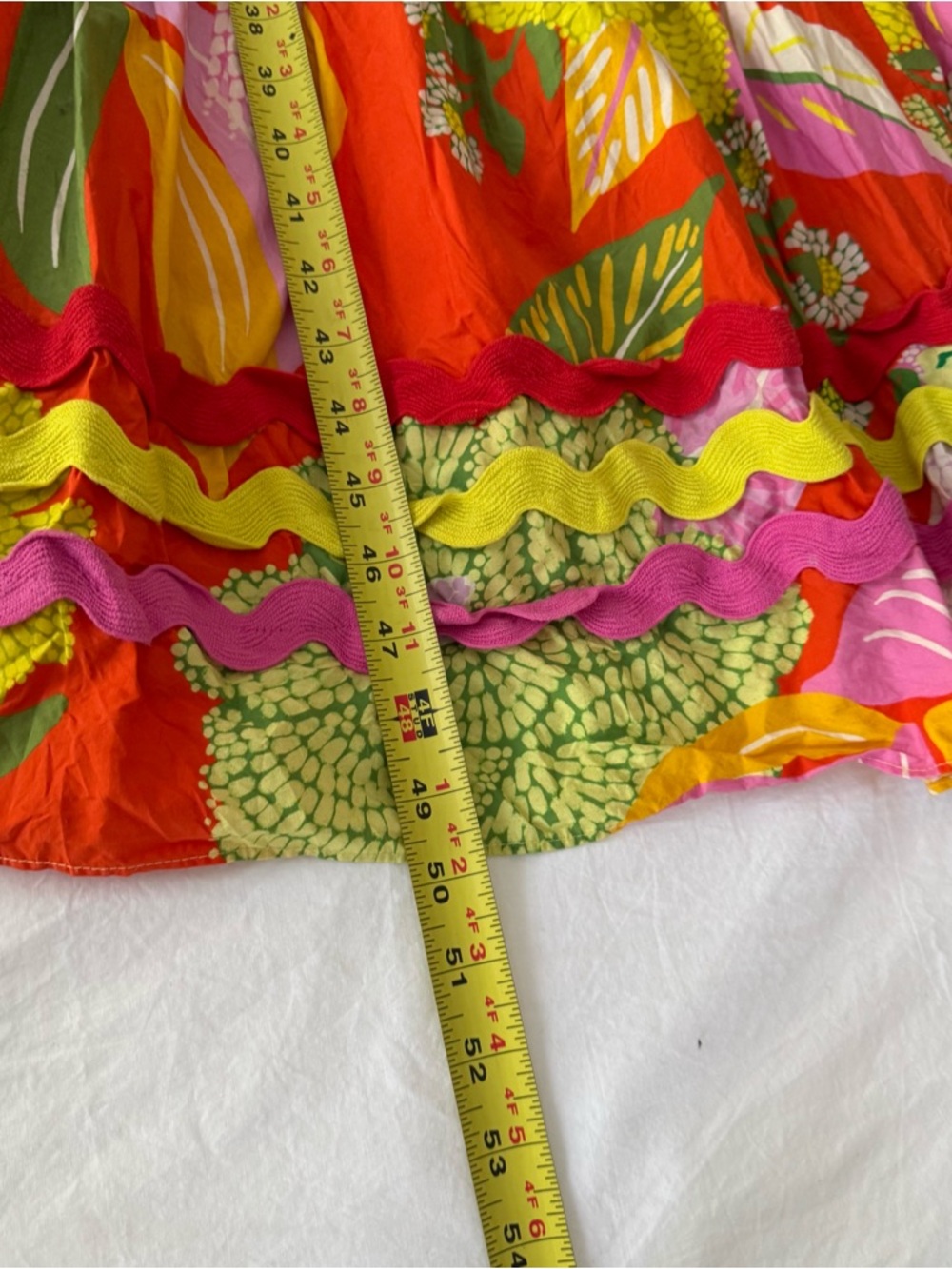 Farm Rio Mixed Prints One-Shoulder Dress Size XS - Picture 11 of 13